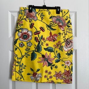 Yellow Loft Outlet pencil skirt